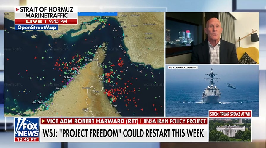 Vice Admiral Robert Harward weighs in on restarting 'Project Freedom' in Strait of Hormuz