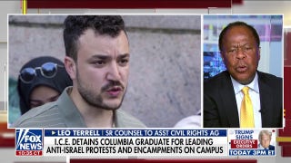 Leo Terrell says arrest of Palestinian protester 'should serve as a deterrent' amid antisemitism crackdown - Fox News