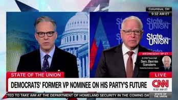 Gov. Tim Walz pressed on whether Democrats should acknowledge Biden made 'major mistake' in seeking re-election