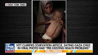 New York Times backtracks, issues correction on Gaza famine story