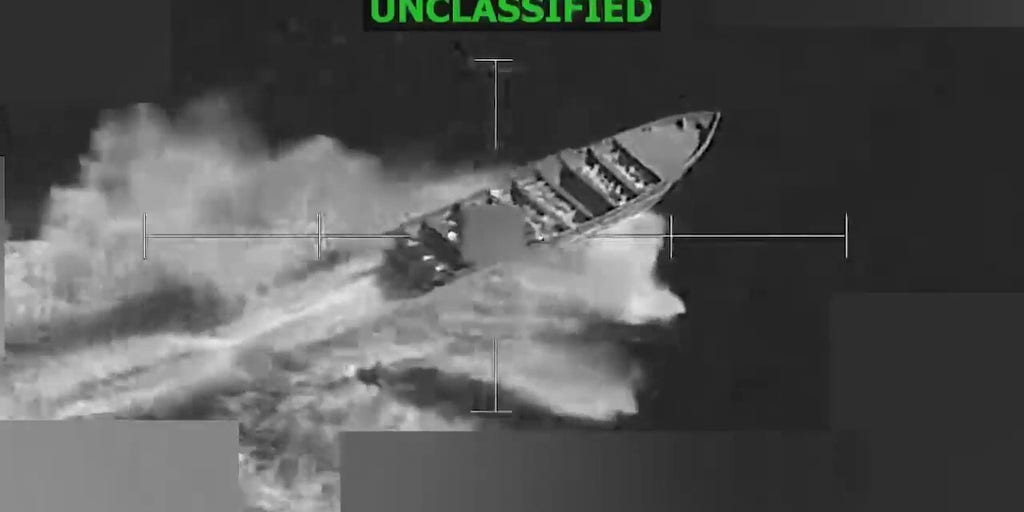 US forces kill 3 narco-terrorists in strike on drug-smuggling vessel in Eastern Pacific