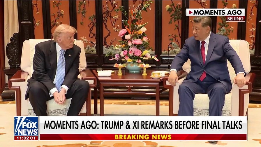 Trump, Xi meet for last round of talks