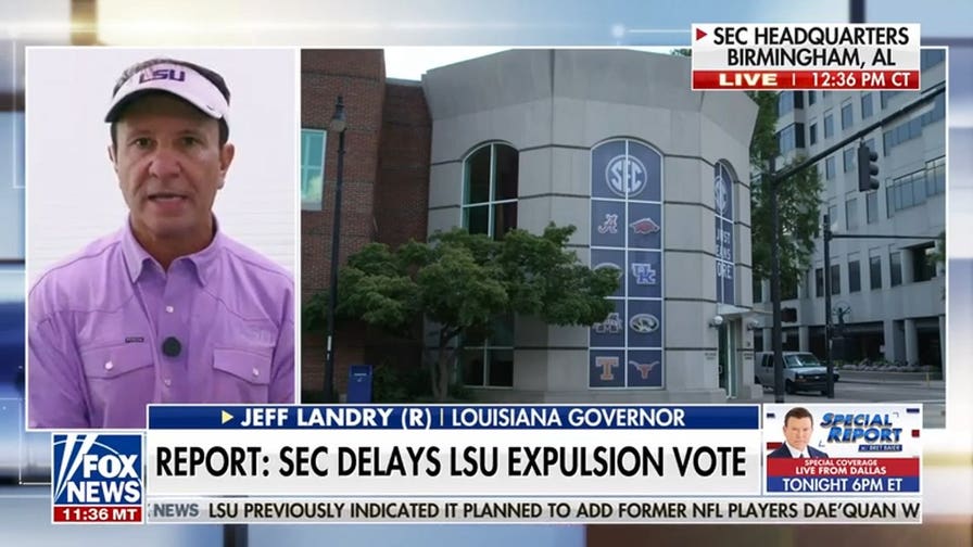 Gov Jeff Landry on SEC threat to expel LSU: It is 'ridiculous'