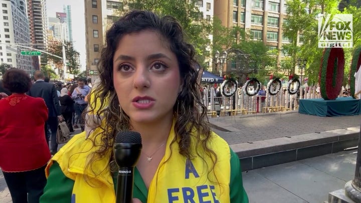 Protesters demand regime change as Iranian president addresses United Nations