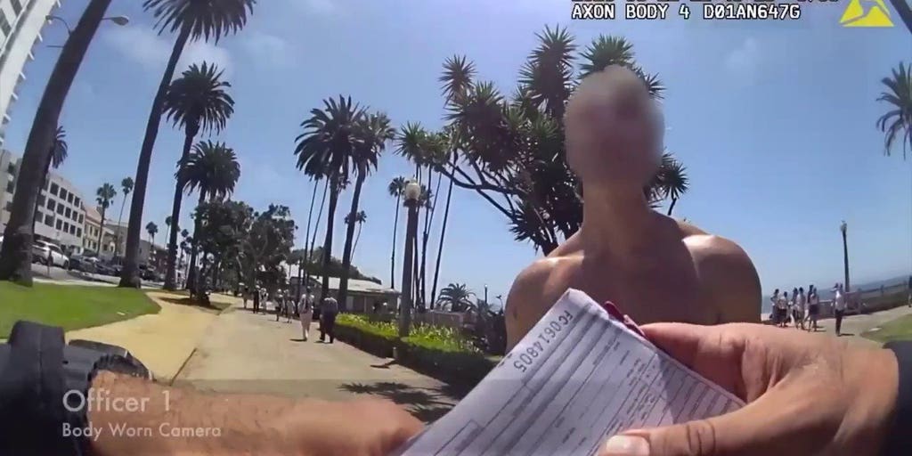 WATCH: Knife-wielding man charges officer before single fatal shot