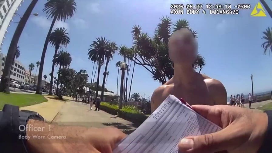 WATCH: Knife-wielding man charges officer before single fatal shot