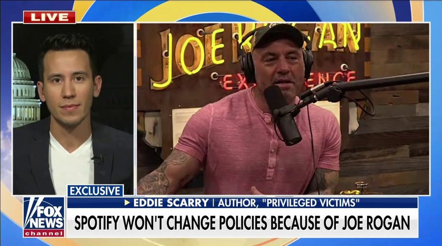 Spotify claiming Joe Rogan is ‘vital’ to company’s future is a ‘positive development’: Eddie Scarry