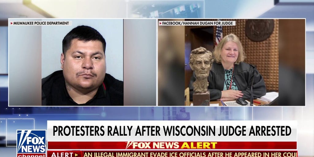 Protesters rally following Wisconsin judge's arrest