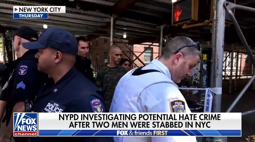 NYPD investigates NYC hate crime stabbings as antisemitism surges