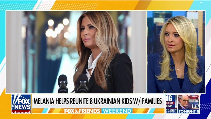 Melania garantiza el regreso de niños ucranianos desde Rusia