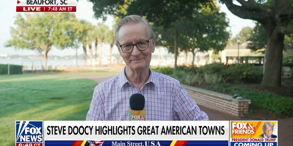 Steve Doocy's Main Street USA tour stops in Beaufort, South Carolina