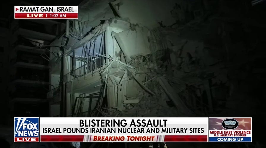 Israel surveys damage in Tel Aviv after Iran responds with missile attacks