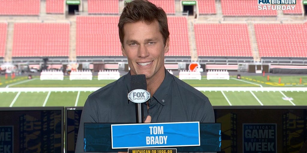 Tom Brady previews booth debut with Cowboys-Browns, recaps Texas-Michigan first half & more