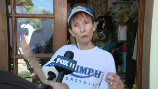 California homeowner shares aftermath of 'smoking' car crash into roof - Fox News