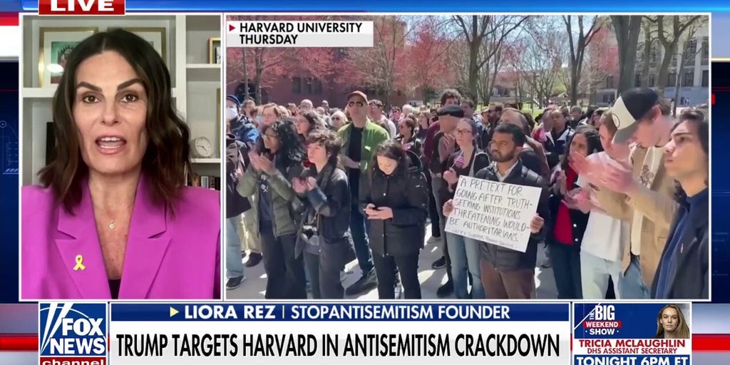 Harvard University has become the nation's 'antisemitic cesspool epicenter,' StopAntisemitism founder decries