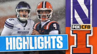 Northwestern Wildcats vs. Illinois Fighting Illini Highlights | FOX College Football