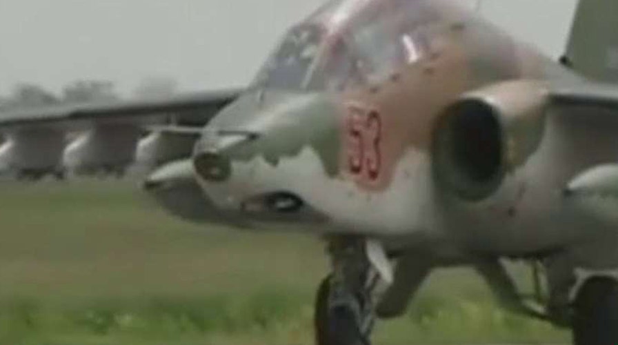 Russian warships launch airstrikes against ISIS in Syria