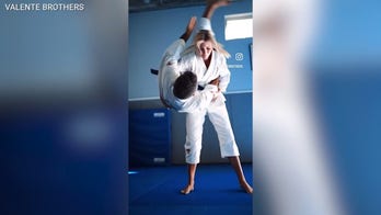 Ivanka Trump shows off jiu-jitsu skills, spars with celeb instructors
