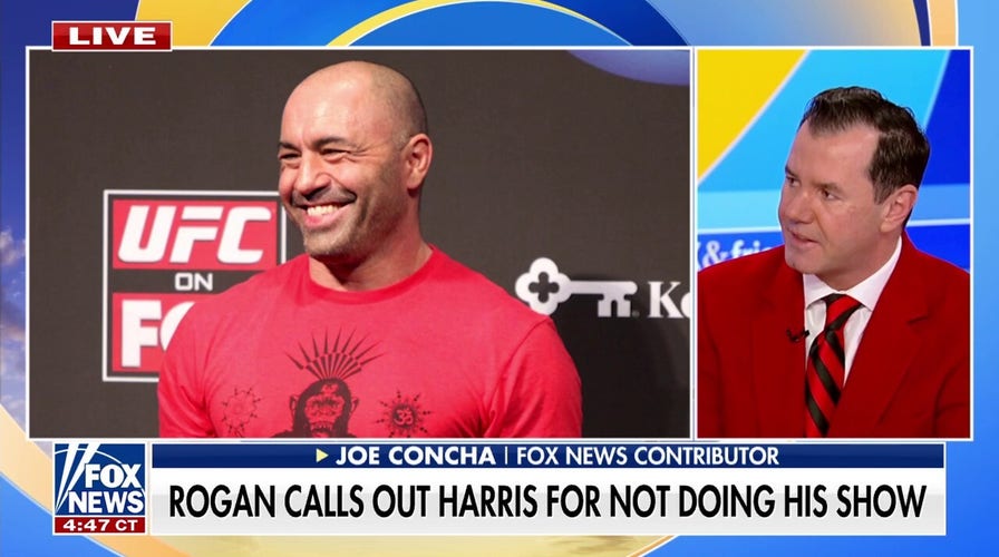 Joe Rogan says Kamala Harris' team was 'scared' of appearing on his show