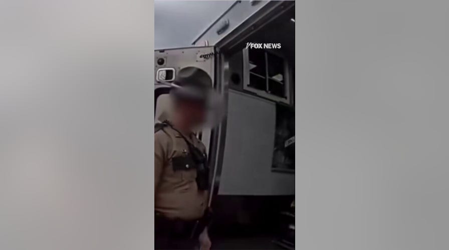  Officers rescue pistillate   who appeared to beryllium  successful  situation  lasting  connected  a bridge