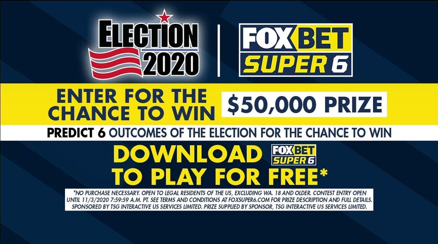 FOX Bet Super 6 offers viewers a chance to win $50,000 on Election Day