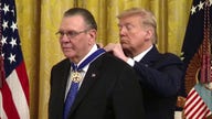 President Trump presents the Presidential Medal of Freedom to Gen. Jack Keane