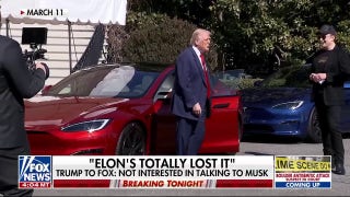 President Trump says he has no interest in talking to Elon Musk