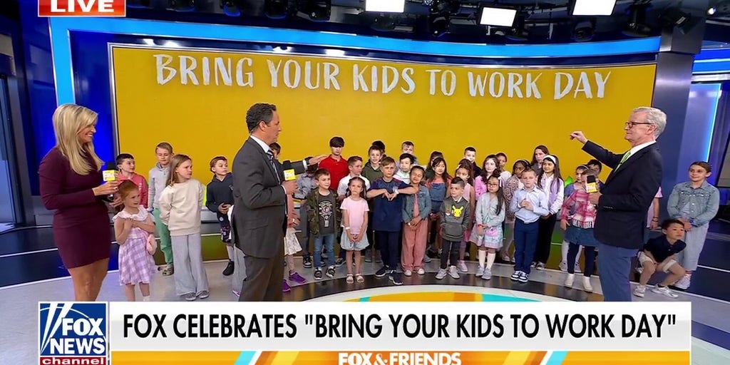 ‘Fox & Friends’ celebrates Bring Your Kids to Work Day