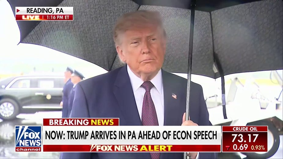 Trump discusses job growth, economy in Pennsylvania