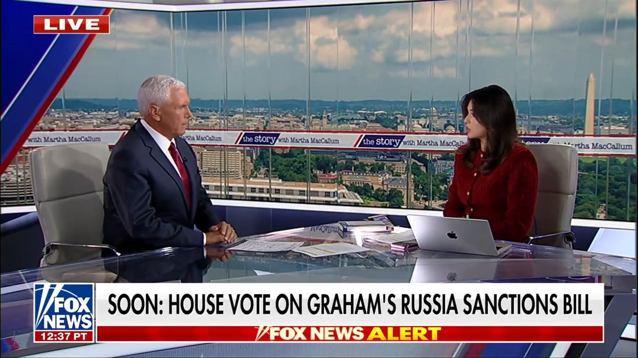 Mike Pence warns this Trump move would send a ‘deafening’ message to Putin