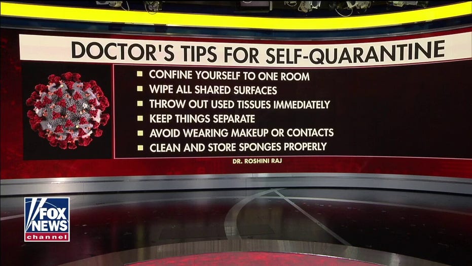 Doctor's tips for a successful coronavirus selfquarantine Fox News