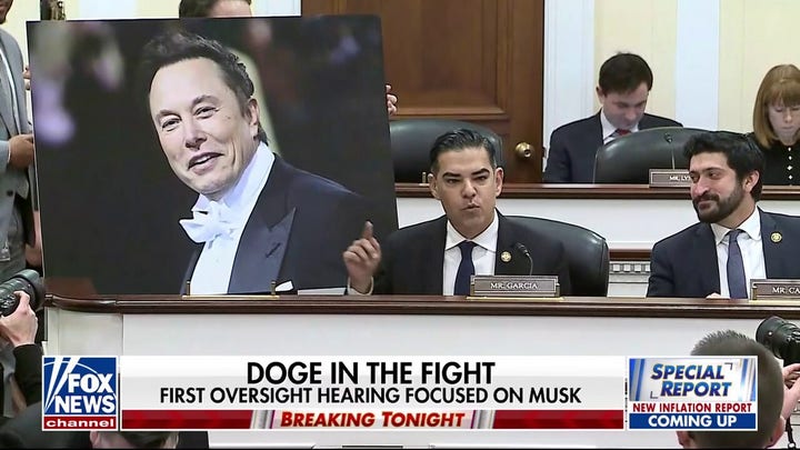 Los demócratas de la Cámara de Representantes apuntan a Elon Musk durante la primera audiencia del subcomité DOGE