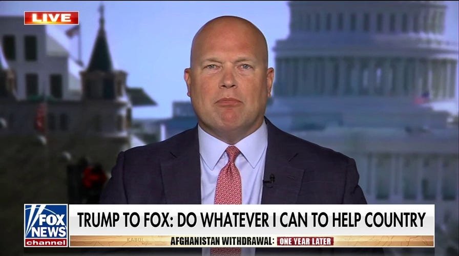 Whitaker demands transparency from DOJ following raid at Mar-a-Lago