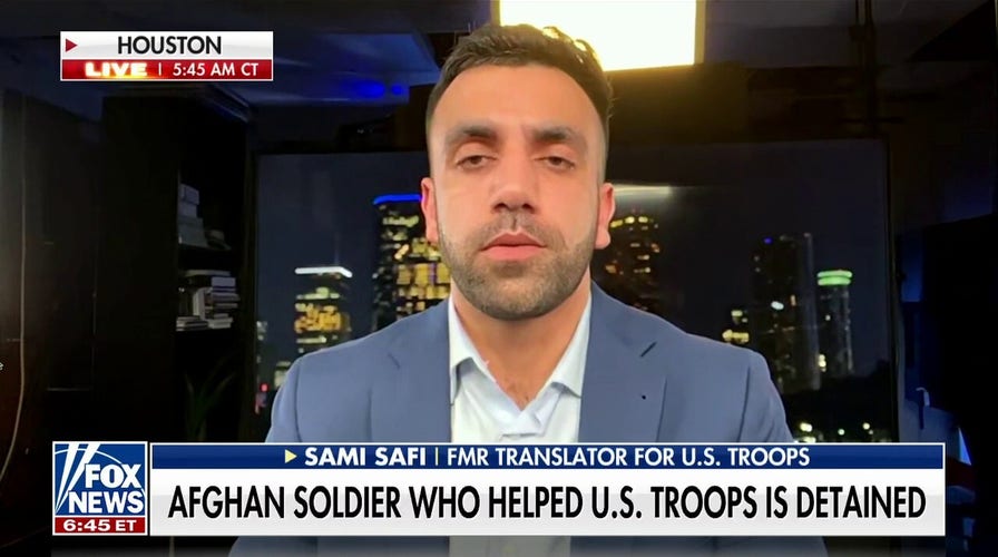 Brother of detained Afghan soldier claiming asylum speaks out