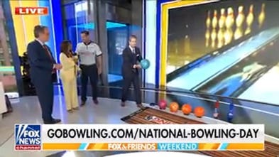 'Fox & Friends Weekend' celebrates National Bowling Day