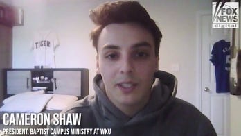 Christian student leader shares how group chalked entire book of the Bible on campus