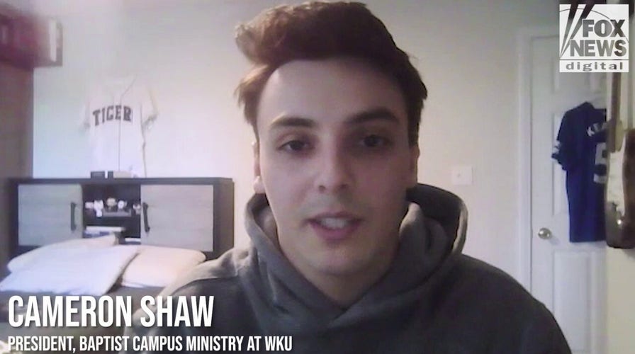 Christian student leader shares how group chalked entire book of the Bible on campus