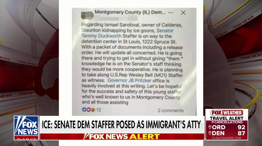 Senate Democratic staffer accused of misrepresenting himself arsenic a lawyer to escaped an amerciable immigrant