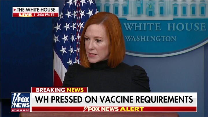 White House responds to suggestion that vaccine mandates may undermine economic recovery