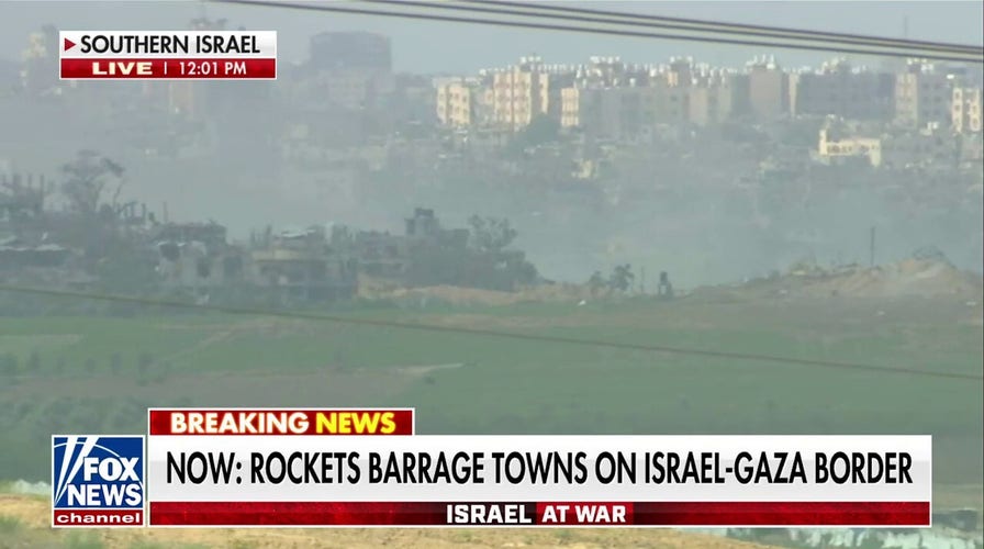 Israeli infantry troops pushing deeper into Gaza