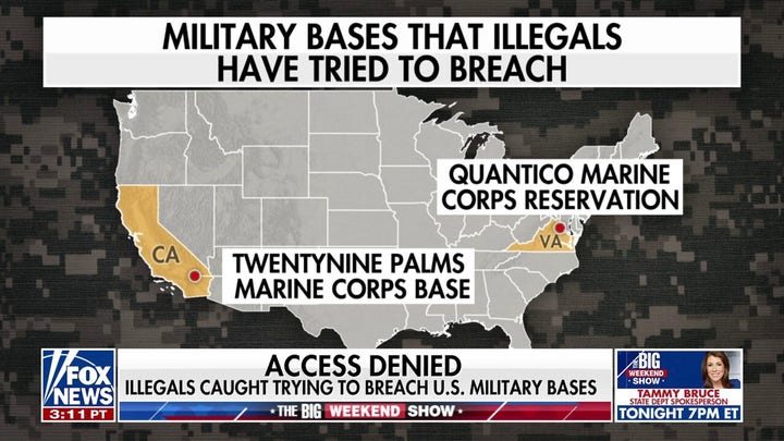 Migrant manhunt: Search underway for illegal who trespassed Quantico