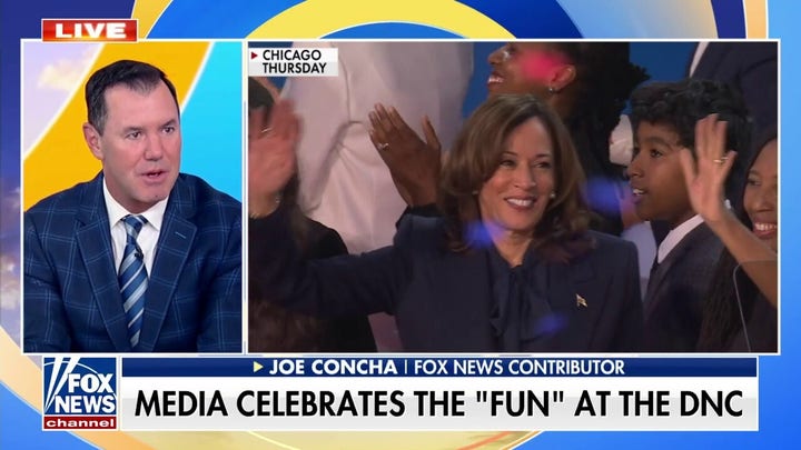 Media gushes over Kamala Harris' DNC speech: 'Inflection point in history'