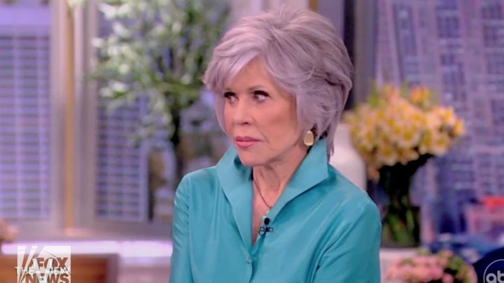 Jane Fonda suggests murder to fight abortion laws; 'The View' host hastily says it's a joke