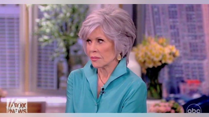 Jane Fonda suggests murder to fight abortion laws; 'The View' host hastily says it's a joke