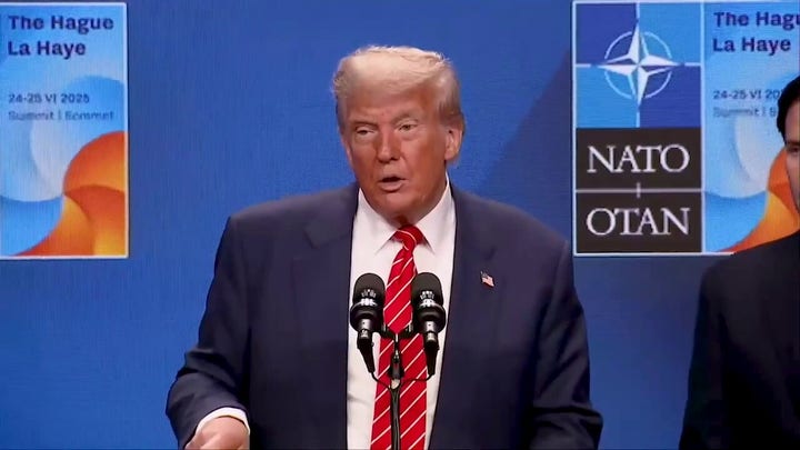 Trump shares heartfelt exchange with Ukrainian journalist at NATO summit about her soldier husband