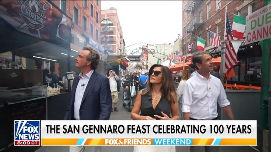 Fox News heads to Little Italy to celebrate 100-year San Gennaro tradition