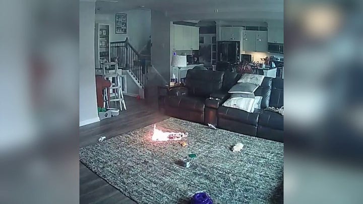 Se produce un pequeño incendio en una casa después de que un perro mordiera una batería de iones de litio