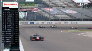 FINAL LAPS: Myles Rowe finishes from LAST to FIRST at INDY NXT by Firestone at World Wide Technology Raceway 🏁 INDYCAR on FOX