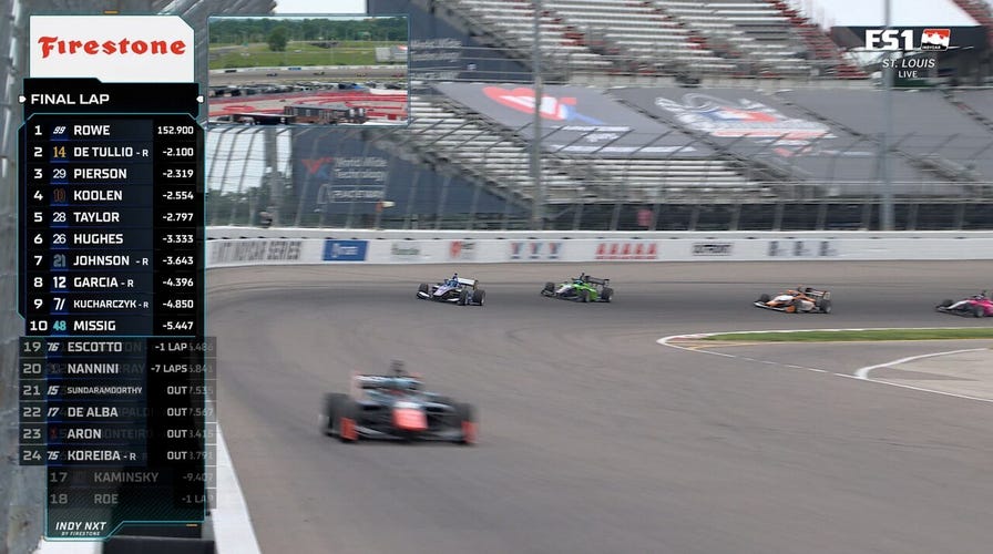 Myles Rowe finishes from LAST to FIRST astatine INDY NXT by Firestone astatine World Wide Technology Raceway 🏁 INDYCAR connected FOX