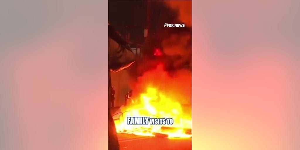 DOZENS of anti-ICE rioters ARRESTED outside of NJ facility